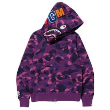 Authentic Bape Zip Up Hoodie